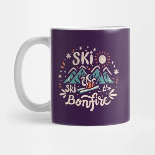 Ski the Bonfire Mug